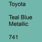 Preview: Toyota, Teal Blue Metallic, 741.